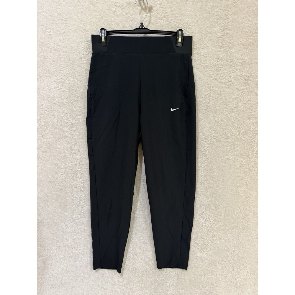 Nike Bliss Victory Training Pants Womens M Black Dri-FIT CU4321-010 Gym Workout